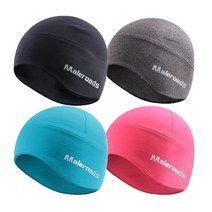 아울스 스포츠 러닝 워머 모자 겨울 아웃도어 등산 트레일런 캡 2206, 블랙