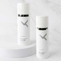 남자 톤업 화이트닝 올인원 50ml 스킨+로션+에센스 수염자국제거, 1개