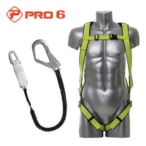 PRO6 전체식벨트 TA-021 (021호 엘라)형광(기본) 프로식스 안전벨트 안전그네, 1