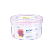 보관밀폐플라스틱용기 코멕스 바이오킵스 원형 21호 920ml 밀폐용기 보관, 1개