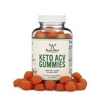 케토 젤리 ACV 무설탕 제로 넷 탄수화물 60케토 AVC 1인분당 애플 사이다 식초