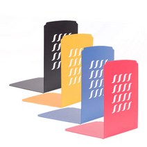 북앤드 중/1세트2개입/북엔드/책꽂이/북스탠드/북마크/거치대/책받침대/독서대/책진열장/책장/조립식책꽂이, 1set