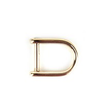 레지 U형 D링 8MM - 골드, 단품, 1개