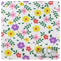 대폭 본염 PU 우레탄 방수 코팅 150D 듀스포 방수천 ANS-338 339 들꽃