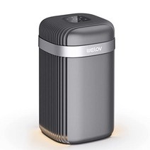 Air Purifiers for Bedroom- Welov H13 True HEPA Pets Allergens Removal to 0 1 Microns 23db Quiet Nigh, Grey
