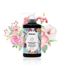 [루끼아] 원스텝 클리닉 트리트먼트 500ml 헤어샵 미용실 기능성 천연트리트먼트 베이비파우더향