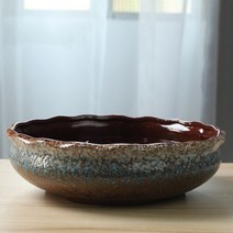 수반 도자기 옹기 물확 어항 꽃, B