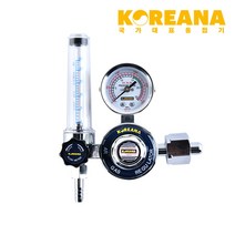 코리아나 KX-3 알곤조정기 AR조정기 게이지 압력조절