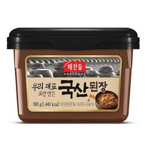 CJ/해찬들 우리재료로만만든국산된장 900g, 1개