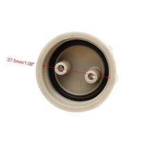 이탄 레귤레이터 CO2 이산화탄소 화학 수족관 CO2 병 뚜껑 이산화탄소 반응기 물고기 탱크 DIY 빠른 설치, 한개옵션0