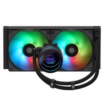 3RSYS Socoool GT 240 RGB 수랭 CPU 쿨러, GT 240 RGB (BLACK)