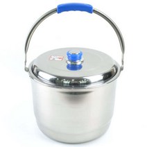 KO 사이즈 다양한 스텐 들통 양동이 바케스 빨래솥 찜기 대용량 바스켓 열탕소독 단체 급식, 4호-18L