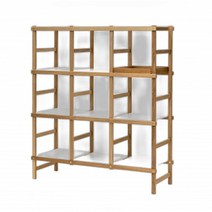 북유럽 디자인하우스스톡홀름 Design House Stockholm 프레임 쉘프 선반하이 oak white