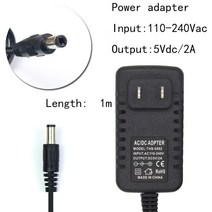 로봇 팔 플랭크 4 DOF 조작기 클로 SG90 MG90S UNO 데모 보드용 DIY 키트 접합 러더 선물, 23.Power adapter