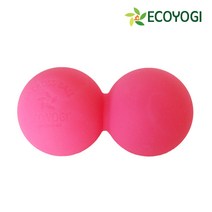 에코요기 라크로스볼 듀얼, 핑크, 1개