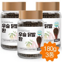 우슬닭발환 닭발우슬환 국산 우슬 닭발 환 180g, 3병