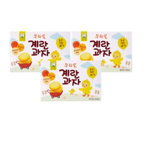 우리밀 계란과자, 50g, 3개