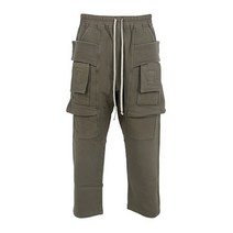 릭오웬스 22FW 더스트 다크쉐도우 크리치 카고 크롭 팬츠 DU02B4371 F 34