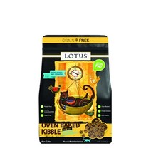 LOTUS 전연령 캣 오븐베이크 그레인프리 로우팻 고양이 사료, 닭, 1kg, 1개