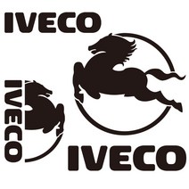 마이웨이카 이베코 스티커 화물차 트럭 트레일러 버스 튜닝 IVECO 로고, 로고4 (좌측), 홀로그램