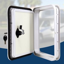 캠핑카 서비스 도어 카라반 외부용 방수 알루미늄 수납 문 시티밴 카운티 창고 자작, 1개