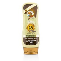 오스트레일리안 골드 로션 썬스크린 윗 브론저 SPF 15 237ml/8oz