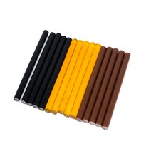폴리아마이드 핫멜트 글루 스틱 고온 내성 120 도 글루 건 로드 옐로우 블랙 7x100mm 3 팩, [03]