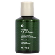 Blithe 블라잇 스킨 케어 수딩 힐링 그린티 패팅 스플래쉬 뷰티 마스크 150ml