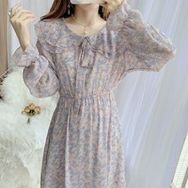HOTLUX 꽃무늬원피스 쉬폰원피스 17136D