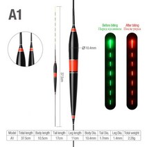 내림전자찌 스마트찌 민물 바다 점등 donql luminous smart led 낚시 float high sensitivity alarm fish bite color 전자 부표, 하얀