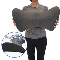 어나더랩 허리 베개 요추 기능성 디스크 관리 스트레칭 수면 쿠션, 나혼자 한개