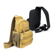 크로스백 슬링백 루어 배스 낚시 가방 {BL_055} , 블랙