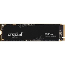 Crucial P3 Plus 4T PCIe Gen4 NVMe M.2 SSD, P3 플러스, 4TB
