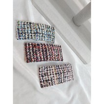 트위드똑딱핀 데일리핀