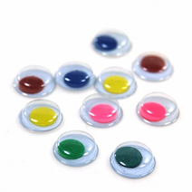 퍼니스쿨 인형눈알 칼라눈알 눈알붙이기, 1통, 2.칼라눈알 10mm