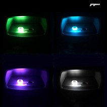 (골져스) 차량 USB 실내 인테리어 7가지 색상 조명 램프 미니 소리인식 무드등 자동차 튜닝 사운드 반응 노트북 컴퓨터 후레쉬 랜턴 인싸템