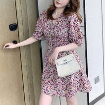 디에프 로맨틱플라워 원피스