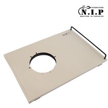 N.I.P 원버너 플레이트 / 테이블버너 / 파워호스버너호환, 원버너플레이트 [아이보리], 선택안함, 익스텐션 레그