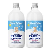 니트앤클린 프리미엄 퍼퓸 섬유유연제 클린솝, 2개, 1000ml