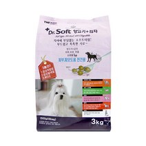 더독 닥터소프트 양고기감자 전견용3kg, 핑크, L
