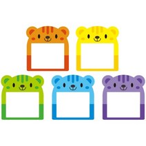 신학기용품 다람쥐 멀티네임텍(10개입) 다람쥐 다용도 명찰, 024 보라