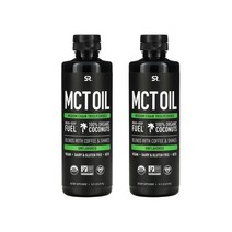 스포츠리서치 MCT 엠씨티 오일 코코넛 C8 카프릴산 중쇄 중성지방 473ml 무맛 2통, 1개