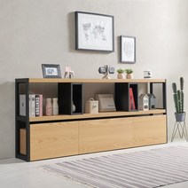 e스마트 철망 스틸 2단책장 2000 수납함, 색상:화이트