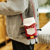 집콕놀이 산타미니백 키트 가죽가방 손바느질 DIY, 상세페이지 참조