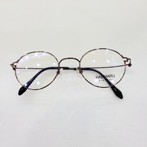 동그리안경 HAEMARU 5002 48/18 브라운 린더버그형 안경테