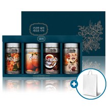 차 선물 세트 호박차 팥차 호박팥차 메리골드 계피차 티백 붓기차 눈에좋은차 몸에좋은 건강차 티 선물세트 추석 명절 스승의날, 1세트, 호박차 호박팥차 메리골드 계피차 각25T