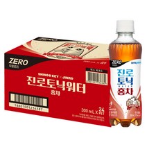 진로 토닉워터 홍차 에디션 300ml x 24입, 단품