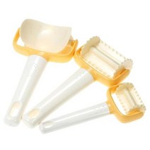 새로운 3 개대 모델링 디자인 반죽 커터 케이크 금형 도구 쿠키 커터 베이킹 금형 도구 비스킷 만두 셰이퍼 가제트, 3pcs