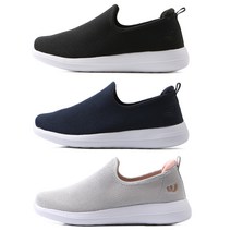 월드컵 초경량 남녀 슬립온 니트 메쉬 끈없는 신발