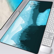 야구 스트라이커존 그물망 네트 피칭 배팅 연습 Deep Forest Firewatch 노트북 게이머 마우스 패드 게임용 대형 잠금 장치 키보드 70x30 cm Deak Mat fo, kanhuoren-023+900x400x2mm